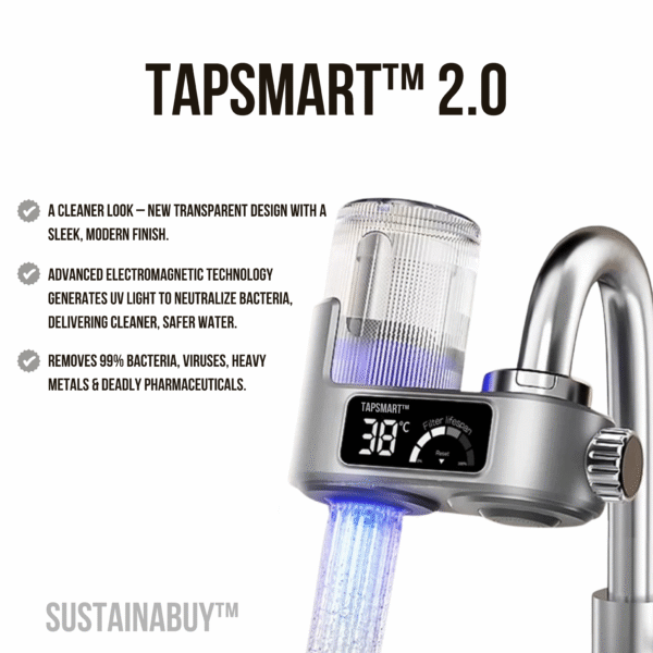 TAPSMART™ 2.0 STARTER KIT (1 CHARGEFLOW™ CARTRIDGE INCLUDED).