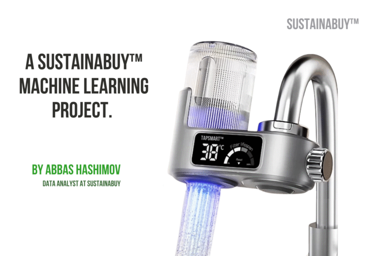  How Our Tap Faucet Filter Can Help UK Households Cut Their Water Bills – Backed by Machine Learning. 